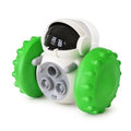Interactive Dog Treat Dispenser for Slow Feeder (Green) - color: green