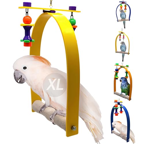 Sweet Feet and Beak Whirly Bird Swing, X-Large Indoor Pedicure Perch