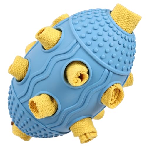 Interactive Dog Toy, Food Dispensing Puzzle Toy for Boredom Relief (Blue) - color: Light Blue