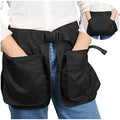 OLizee® Adjustable Waist Apron with Buckle Dog Trainer Apron Dog Trainer Clothing Waitress Apron Hair Stylist Apron - style: Three