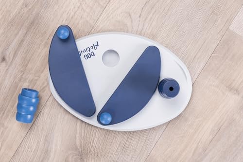 Trixie Push Away Dog Enrichment Toy, Intermediate Level 2 Dog Puzzle, Interactive Treat Game - style: Interactive