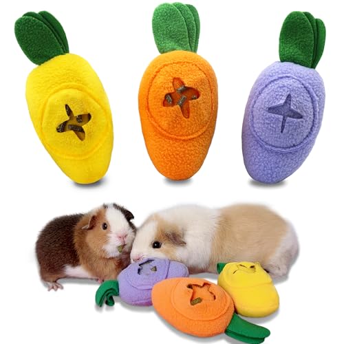 3Pcs Guinea Pig Forage Toys, Guinea Pig Toys Enrichment for Boredom