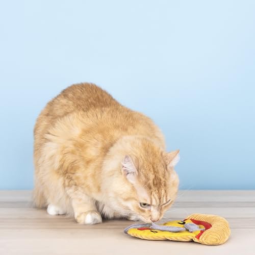 Fringe Studio PEPURRONI & Sardines Please Puzzle Cat Toy, Pet Shop Collection (614005) - color: Pepurroni & Sardines