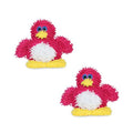 MIGHTY® 2 Pack Microfiber Small Penguin Dog Toys - color: 2PK Pink Penguin