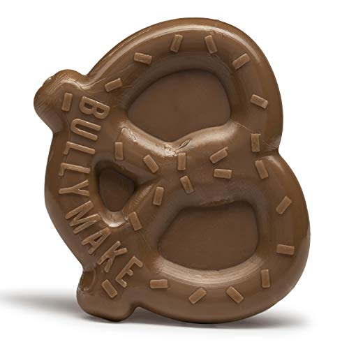 BULLYMAKE Tough Chew Pretzel Dog Toy, Durable Nylon, Aggressive Chewers - style: Pretzel