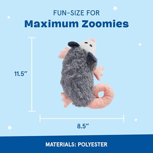 BarkBox Poppy Possum Interactive Plush Dog Toy - color: Poppy Possum
