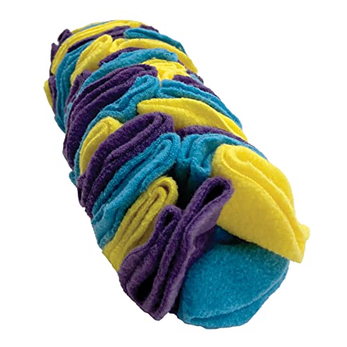 FOUFIT Hide n Seek Snuffle Stick Nosework Toy for Dogs, Blue/Purple/Yellow, 7"