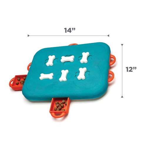 Outward Hound Nina Ottosson Dog Casino Dog Toy Treat Puzzle, 14" - color: Dog Casino (Blue, Orange), size: 1 Count (Pack of 1)