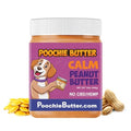 Poochie Butter Dilly's Calm Dog Treats | Chunky Dog Peanut Butter with Calm, Natural Dog Snack (12oz Jar) - size: 1 Fl Oz (Pack of 12)