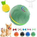 2026 T01 Interactive Dog Ball, Automatic Moving and Bouncing Dog Toy - color: Green
