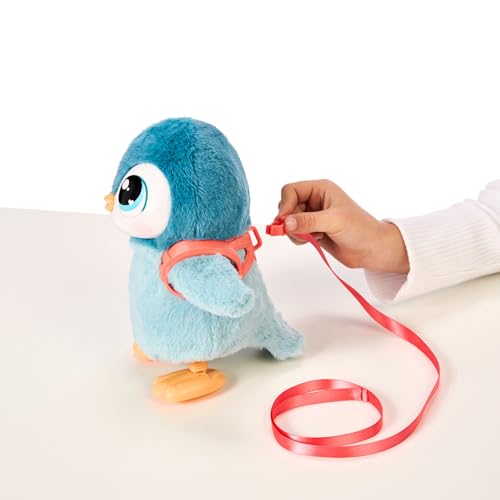 Little Live Pets Walking Penguin My Pet Waddles, Interactive Plush Penguin with 25+ Sounds and Detachable Leash, Toy Penguins for Kids of Ages 5+ - style: Walking Penguin