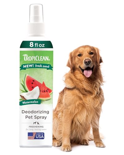TropiClean Dog Perfume, Watermelon Cologne Deodorizing Spray, 8oz. - size: 8 Fl Oz (Pack of 1)