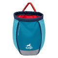 Kurgo Go Stuff It Dog Treat Bag, Coastal Blue - color: Coastal Blue, style: Belt Clip, Old Carabiner