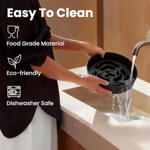 Ceramic Slow Feeder Dog Bowls 1.6 Cups for Medium & Small Fast Eaters,Black - color: Black, size: M - 1.6 Cups