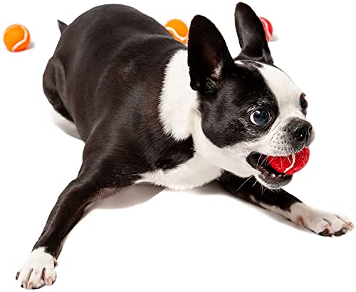 Midlee Mini Dog Tennis Balls, 1.5", Assorted Colors, Set of 25