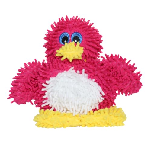 MIGHTY® 2 Pack Microfiber Small Penguin Dog Toys - color: 2PK Pink Penguin