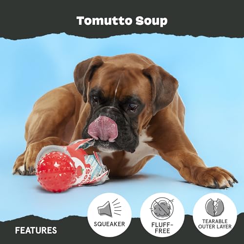 BarkBox Tomutto Soup Dog Toy - Large - style: Tomutto Soup
