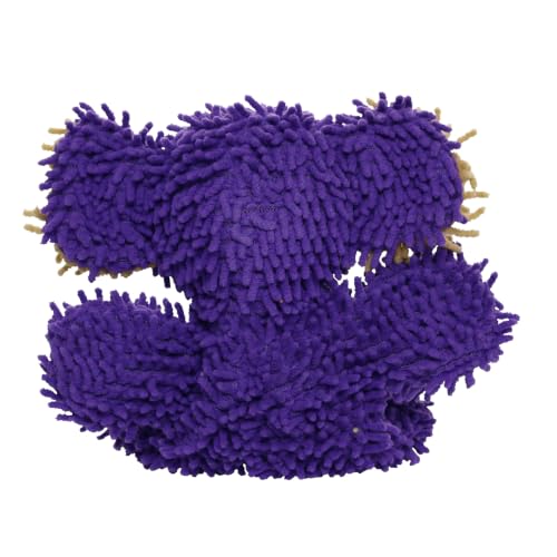 MIGHTY® 2 Pack Microfiber Small Elephant Dog Toys - color: 2PK Purple Elephant