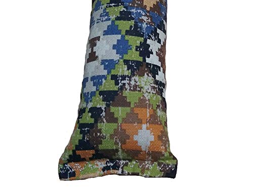 Catnip Kicker Toy for Indoor Cats – 15" Large Cat Kick Stick, 1 oz Potent Canadian Catnip, Durable Plush Cat Wrestling Toy, Sedona - color: Sedona