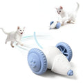 Interactive Cat Toys for Indoor Cats,Automatic Moving Kitten Toys,Cat Balls - color: 1 White