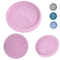 YAMI Dog Lick Bowl, Lick Mat for Dogs, Wet Food Cat Slow Feeder, Freeze Bowl, Enrichment & Puzzle Toy for Anxiety Relief, Food-Grade Silicone, Suction Cups, Dishwasher Fit, for All Breed (Light Pink) - color: Light Pink
