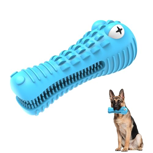 Dog Toys for Aggressive Chewers, Indestructible Toys for Medium Large Breed - color: Blue