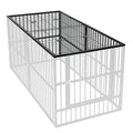 Dog Playpen 32" Height Roof - color: Roof, style: 6 panels with door