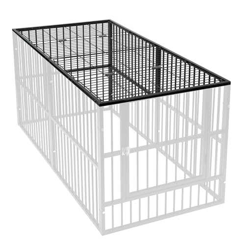 Dog Playpen 32" Height Roof - color: Roof, style: 6 panels with door
