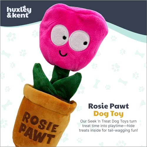 Huxley & Kent Seek 'n Treat Puzzle Dog Toy, Rosie Pawt, Small - color: Rosie Pawt, size: Small