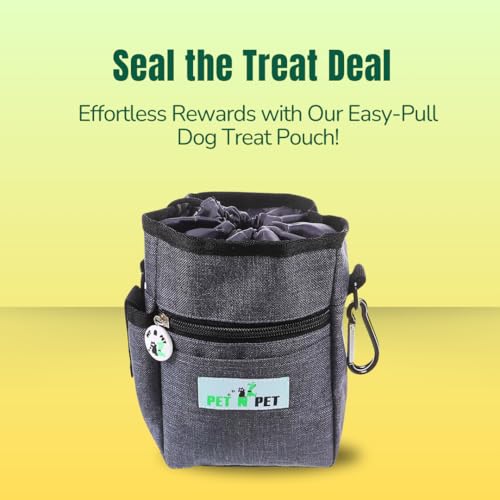 Pet N Pet Dog Treat Bag with Easy-Access Pouch for Training Small Holder