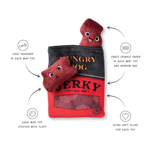 Fringe Studio Plush Dog Toy, Snack Attack, Hide & Seek Interactive Pet Toy, Pet Shop Collection (289228) - color: Snack Attack