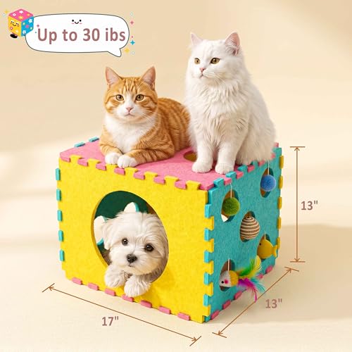 41 Pcs Interactive Cat Toys for Indoor Cats, Kitten Toys - style: Contemporary