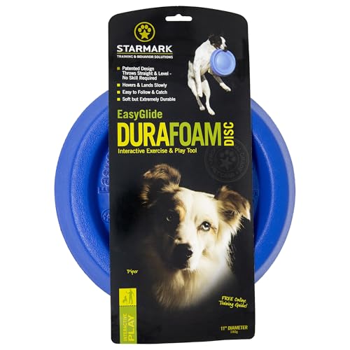 Starmark EasyGlide DuraFoam Flying Disc Dog Toy 11-inch - size: 11 in