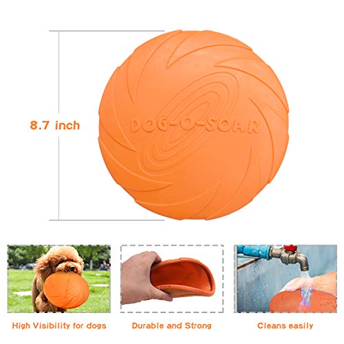 Dog Flying Disc for Medium Large Breeds - size: 1 Pack