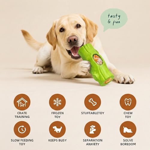1 Pack Dog Toys for Aggressive Chewers Green - color: Green