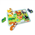 Melissa & Doug Pets Wooden Chunky Puzzle (8 pcs), Educational Screen Free Activity for Toddler, Preschoolers and Kids Ages 2+ - size: 11.95 x 8.95 x 1 inches, style: Pets