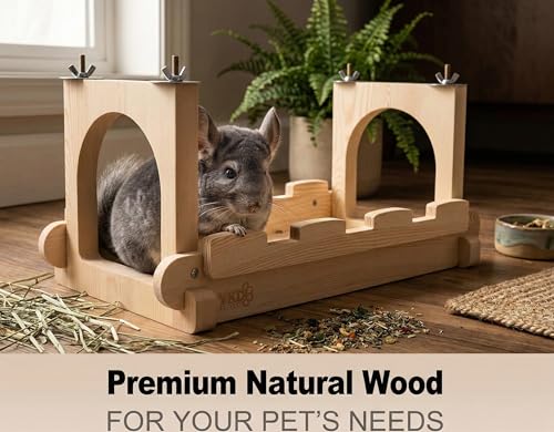 YKD Chinchilla Wood Suspension Bridge