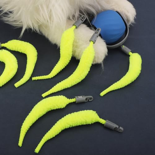 BOXOB 20pcs Cat Ball Replacement Tails, Automatic Moving Interactive Toy