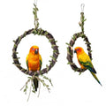 2-Pack Woven Vine Bird Swing & Climbing Perch, Large - size: Large