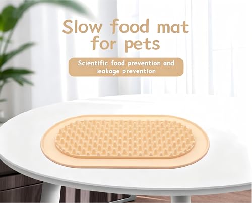 Silicone Slow Feeder Lick Mat Non‑Slip Anti‑Choking Pad for Dogs & Cats