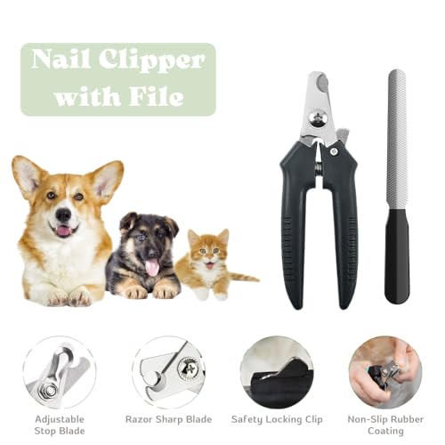 PupLuxe Puppy Starter Kit - Green 22 Piece Bundle Great for Dog Training, Perfect for New & Experienced Owners - color: Green