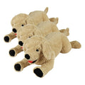 LotFancy Dog Stuffed Animals, 26'' Cuddly Golden Retriever Stuffed Animals, Dog Plush Toy, Large Stuffed Dogs for Birthday, Beige (Pack of 3) - color: Beige, size: 26 inch (Pack of 3)