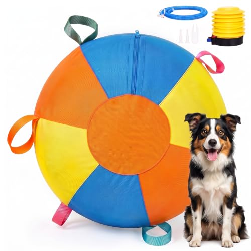 Herding Ball for Dogs, Herding Ball for Australian Shepherd 18"/22" Dog Toy - size: Medium