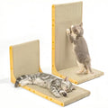 Conlun Cardboard Cat Scratcher, 23" L-Shaped Scratch Pad - size: 23" 2-Pack