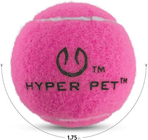 Hyper Pet Mini Extra Small Tennis Balls for Dogs, 1.75 Inch, 8 Pack, Pink - color: Pink, size: MINI 1.75" - 8 Pack