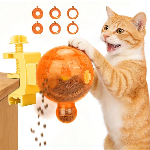 Dog Slow Feeder, Interactive Dog Puzzle Feeder for Enrichment - color: Orange