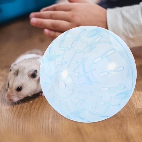 2pcs Small Pet Running Ball Hamster Ball Hamster 10 Inch Guinea Pig Exercise Small Animal Running Guinea Toys Exercise Speedboat Mute - size: 2pcs