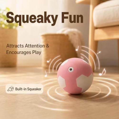 Squeaky Latex Dog Toy Balls for Small Dogs and Mini Breeds