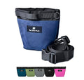 Dog Treat Pouch for Training, Magnetic Closure, Hands-Free (Navy) - color: Navy