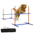 Dog Agility Training Equipment, 2-Set Dog Jumps & Hurdles with Poles - size: 2-Sets